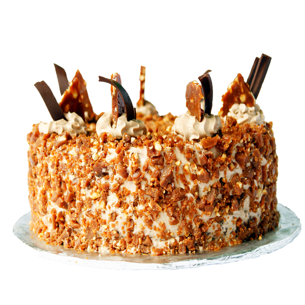 Cashew Toffee 8"